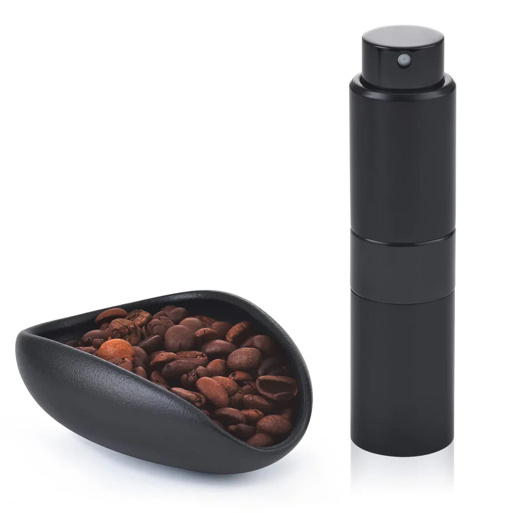 Coffee bean spray
